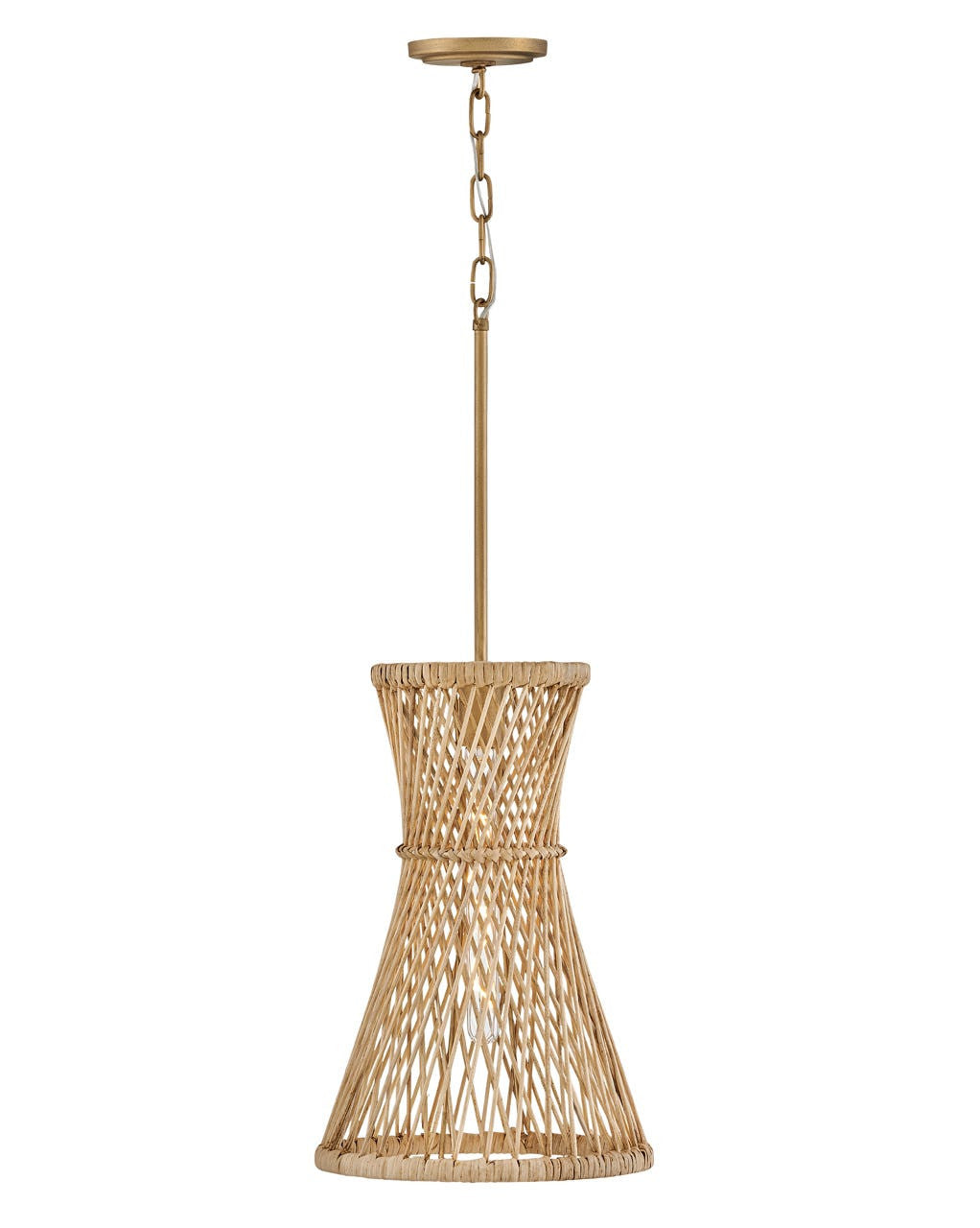 Hinkley Lighting Twyla Medium Pendant in Burnished Gold 41267BNG