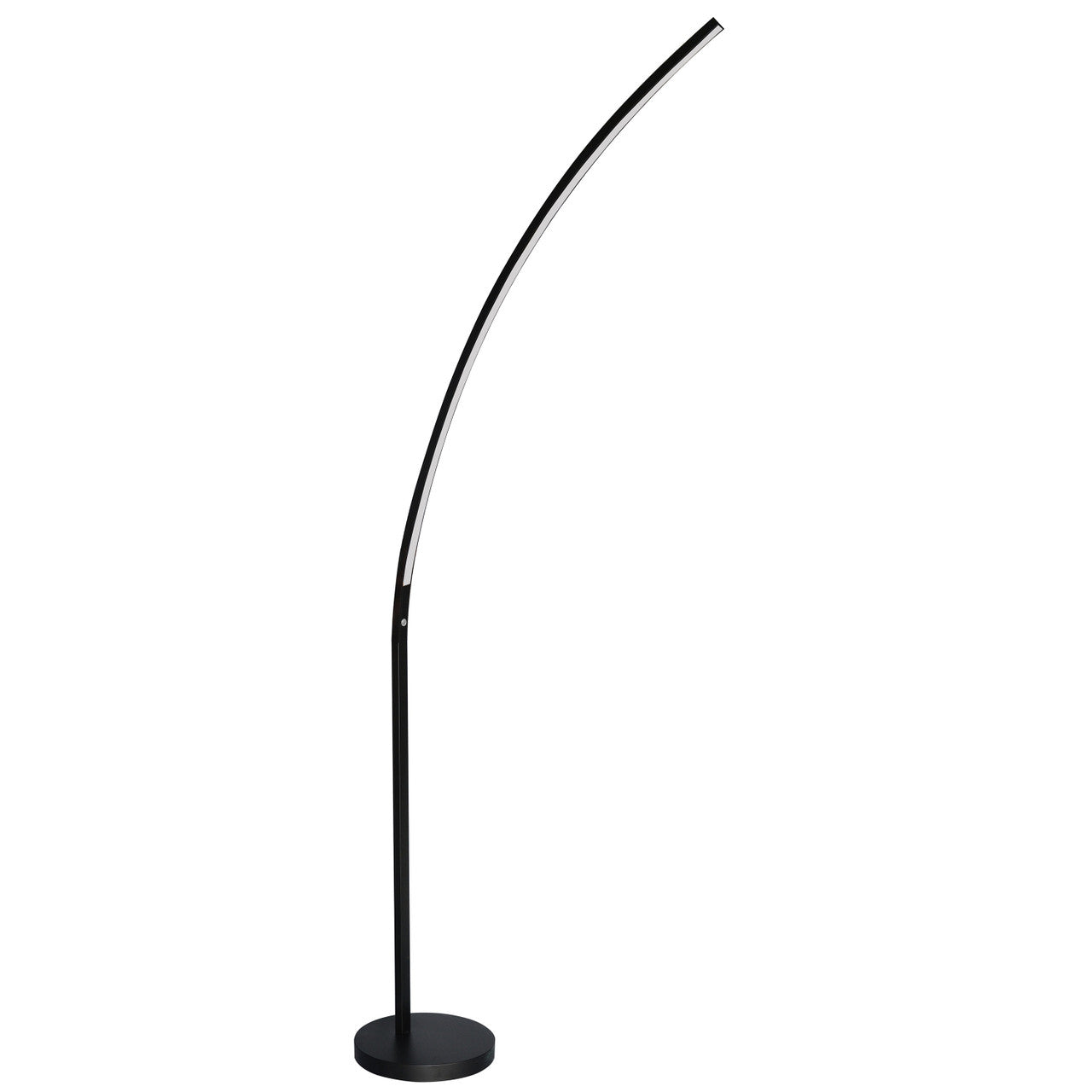 Dainolite 22W LED Floor Lamp Matte Black Finish 412LEDF-MB