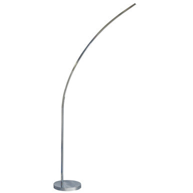 Dainolite 22W LED Floor Lamp Polished Chrome Finish 412LEDF-PC