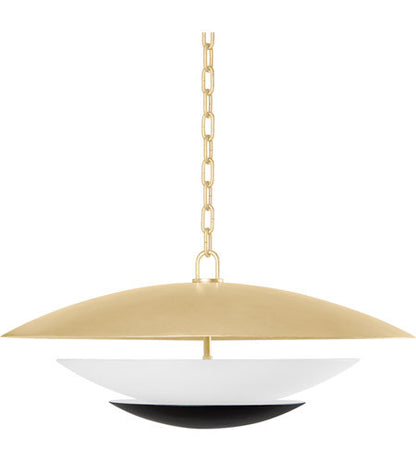 Corbett Lighting Adara 4 Light Pendant in Steel 413-26-VGL/SBK