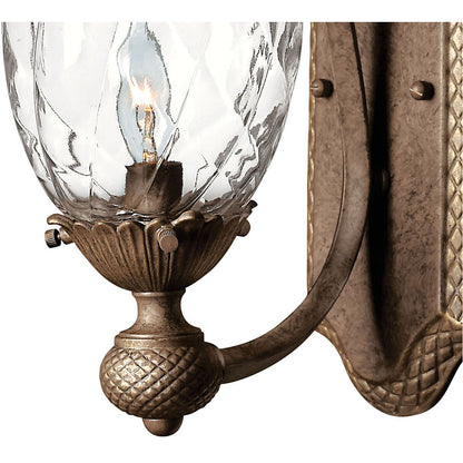 Hinkley Lighting Plantation Single Light Sconce Pearl Bronze 4140PZ