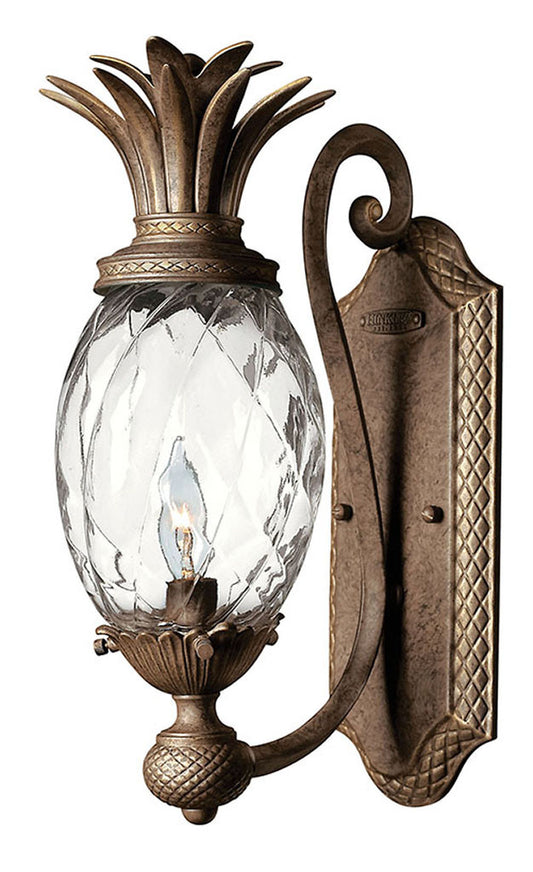 Hinkley Lighting Plantation Single Light Sconce Pearl Bronze 4140PZ