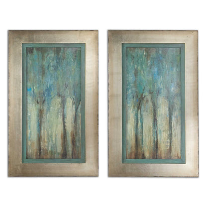 Uttermost Whispering Wind Framed Art S/2 41410