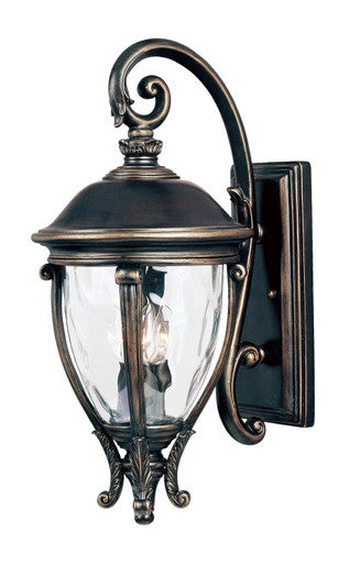 Maxim Camden VX 3-Light Outdoor Wall Lantern in Golden Bronze 41425WGGO