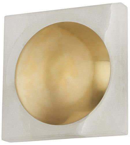 Corbett Lighting Hamel 1 Light Sconce in Brass 416-09-VB