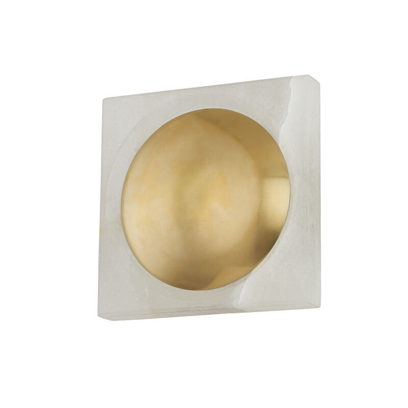 Corbett Lighting Hamel Wall Sconce in Vintage Brass 416-09-VB