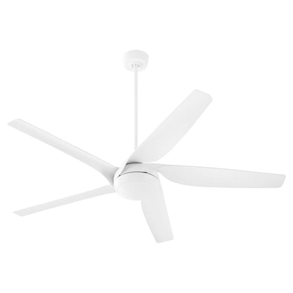 Quorum Fury Ceiling Fan in Studio White 41655-8