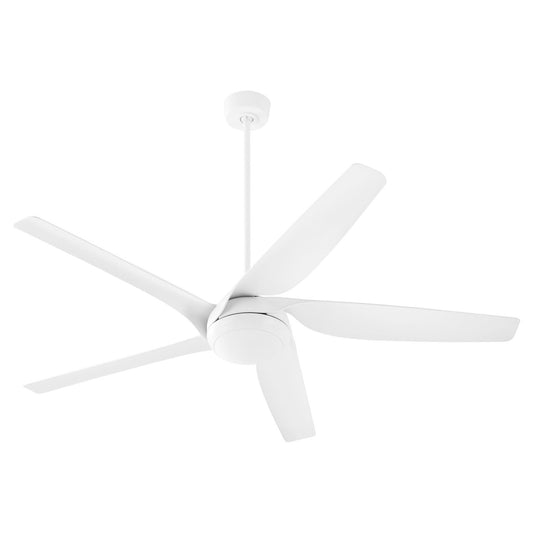 Quorum Fury Ceiling Fan in Studio White 41655-8