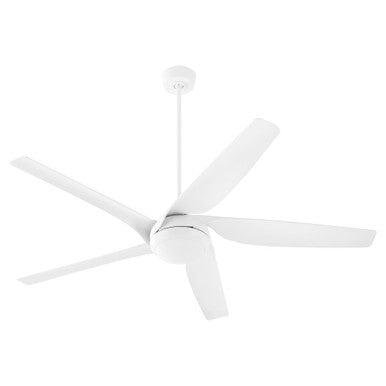 Quorum Fury Ceiling Fan in Studio White 41655-8