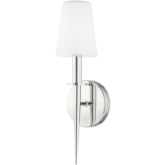 Livex Lighting Witten Collection 1 Lt CH ADA Wall Sconce in Polished Chrome 41692-05