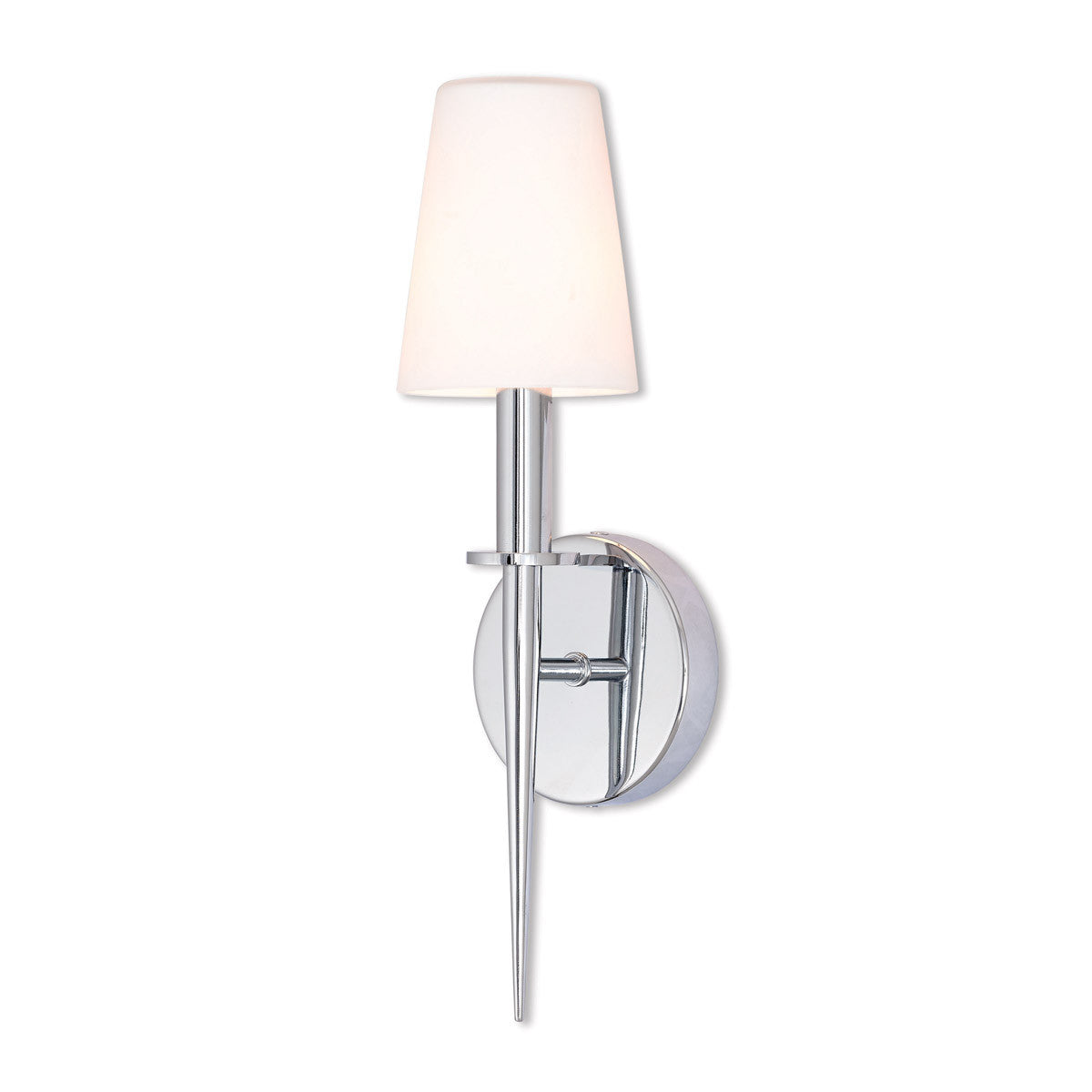 Livex Lighting Witten Collection 1 Lt CH ADA Wall Sconce in Polished Chrome 41692-05