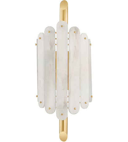 Corbett Lighting Selene 4 Light Sconce in Brass 417-04-VPB