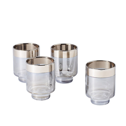 Global Views S/4 Twilight Drinking Glasses-Short 6.60417