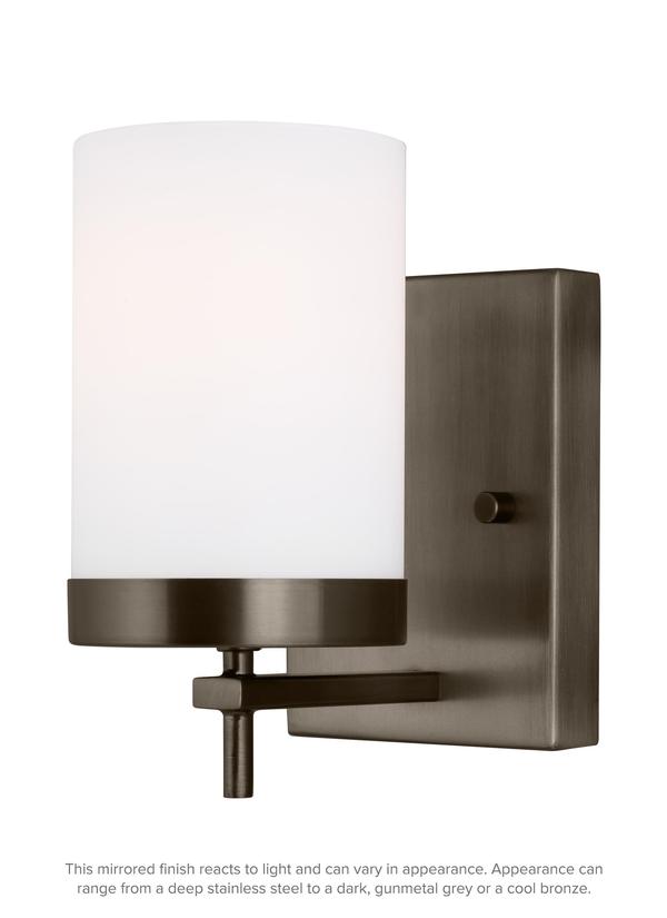 Visual Comfort Studio Sean Lavin Zire One Light Wall / Bath Sconce in Brushed Oil Rubbed Bronze 4190301-778