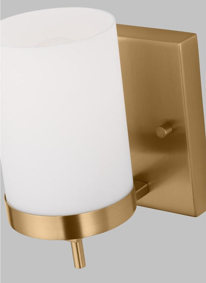 Visual Comfort Studio Sean Lavin Zire One Light Wall / Bath Sconce in Satin Brass 4190301-848