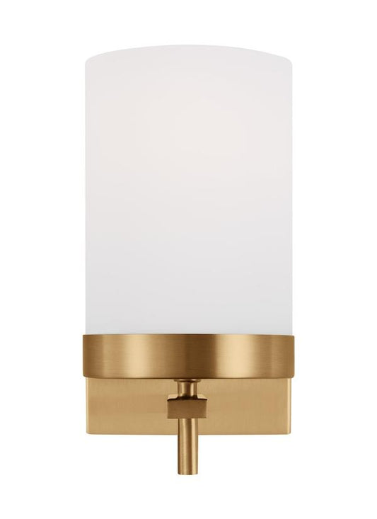 Visual Comfort Studio Sean Lavin Zire One Light Wall / Bath Sconce in Satin Brass 4190301EN3-848