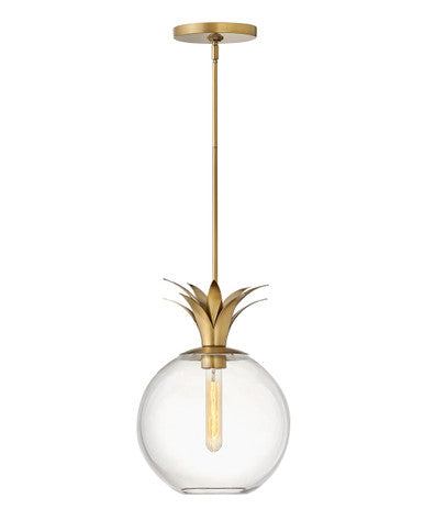 Hinkley Lighting Palma Small Pendant Heritage Brass 41927HB