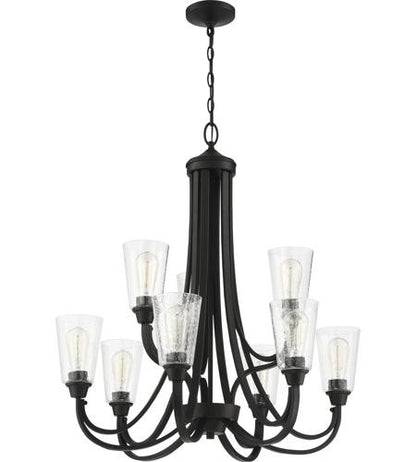 Craftmade 9 Light Chandelier in Espresso 41929-ESP-CS