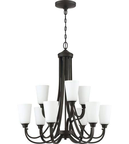 Craftmade 9 Light Chandelier in Espresso 41929-ESP