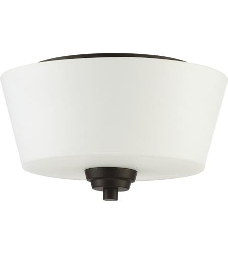 Craftmade Grace 2 Light Flushmount in Espresso 41982-ESP