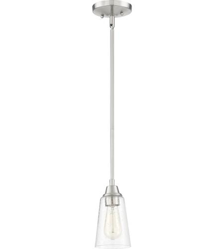 Craftmade 1 Light Mini Pendant in Brushed Polished Nickel 41991-BNK-CS