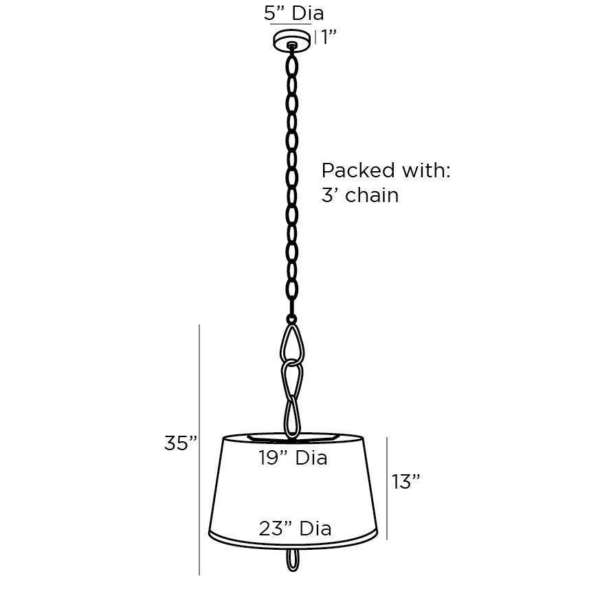 Arteriors Home Parkman Pendant 42048