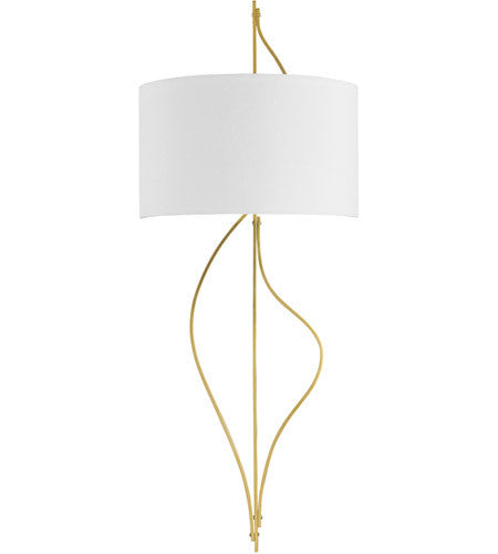 Corbett Lighting Akina 2 Light Sconce in Brass 421-02-VB