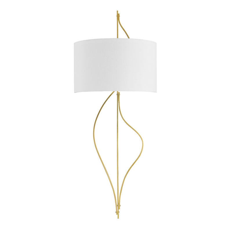 Corbett Lighting Akina Wall Sconce in Vintage Brass 421-02-VB