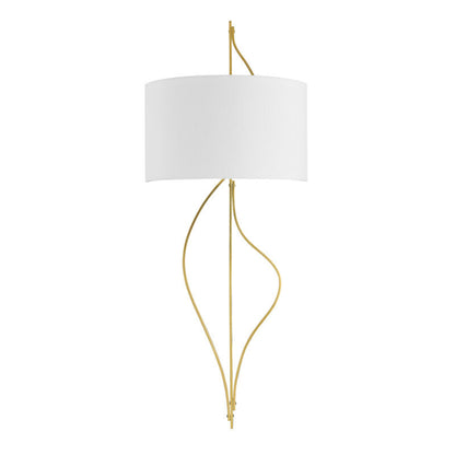 Corbett Lighting Akina Wall Sconce in Vintage Brass 421-02-VB