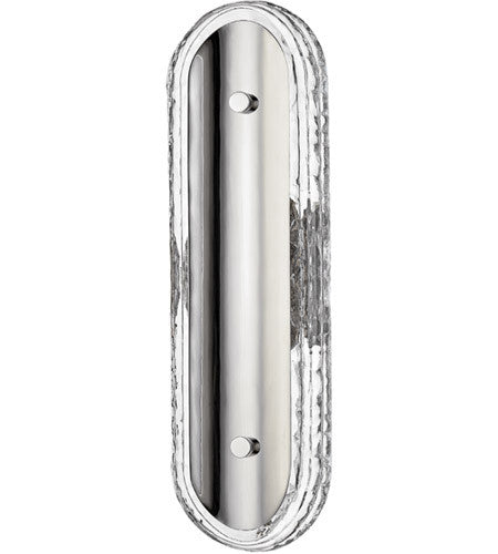 Corbett Lighting Macau 1 Light Sconce in Steel 422-17-BN