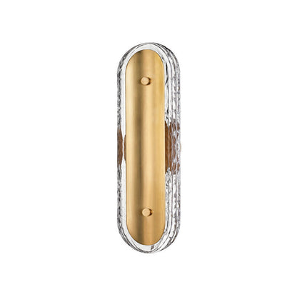 Corbett Lighting Macau Wall Sconce in Vintage Brass 422-17-VB