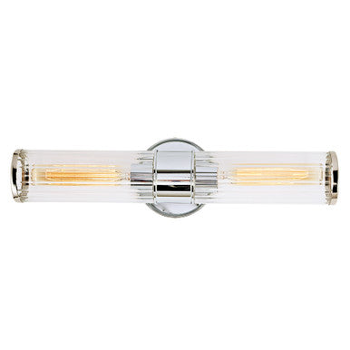 JVI Designs Hamilton Two Light Vanity Sconce in Polished Chrome 424-06