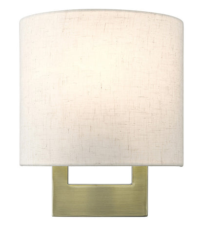 Livex Lighting ADA Wall Sconces Collection 1 Light Antique Brass Petite ADA Sconce 42420-01