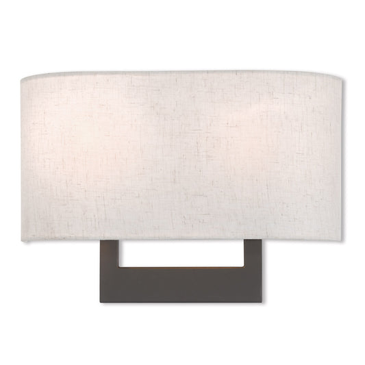 Livex Lighting Hayworth Collection 2 Lt BZ ADA Wall Sconce in Bronze 42421-07