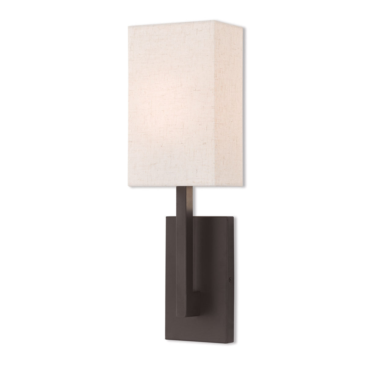 Livex Lighting Hayworth Collection 1 Lt BZ ADA Wall Sconce in Bronze 42423-07