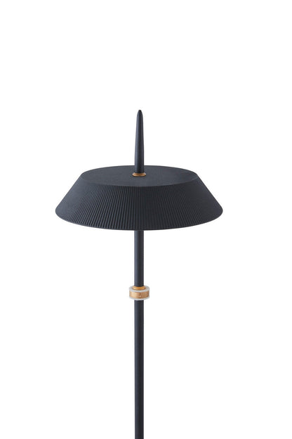 Arnsberg Santa Monica   Floor Lamp in Black / Gold 425010132