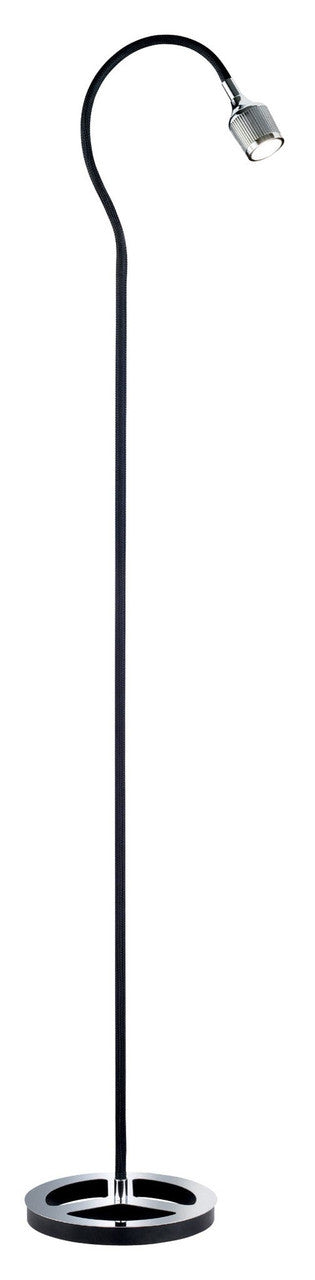 Arnsberg Mamba Floor Lamp with Flexible LED Light in Black 425310102