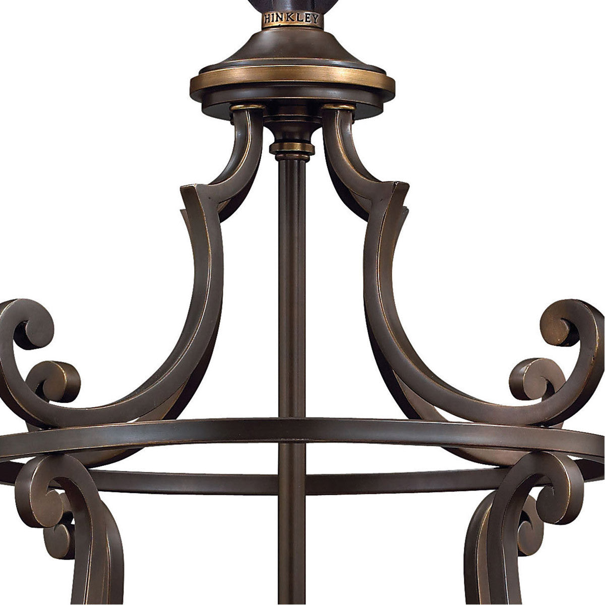 Hinkley Lighting Plymouth Small Open Frame Single Tier Olde Bronze 4254OB