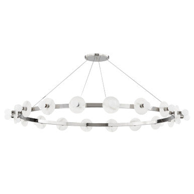 Hudson Valley Lighting Austen Chandelier in Polished Nickel 4258-PN