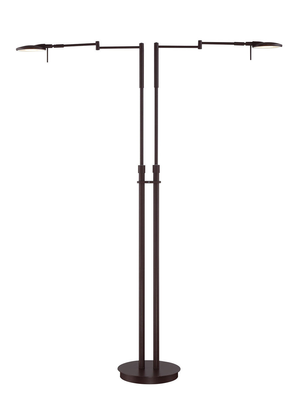 Arnsberg Dessau Turbo Floor Lamp in Bronze 425810228