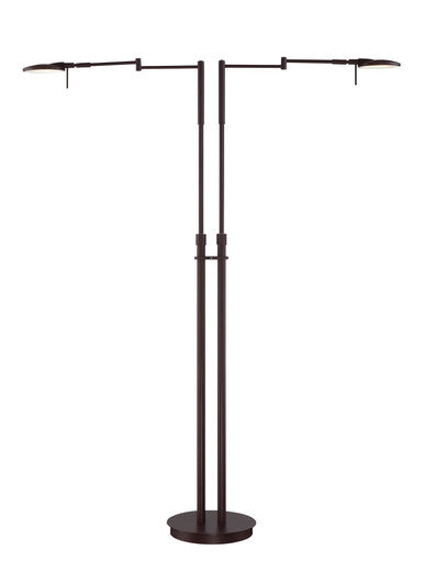 Arnsberg Dessau Turbo Floor Lamp in Bronze 425810228