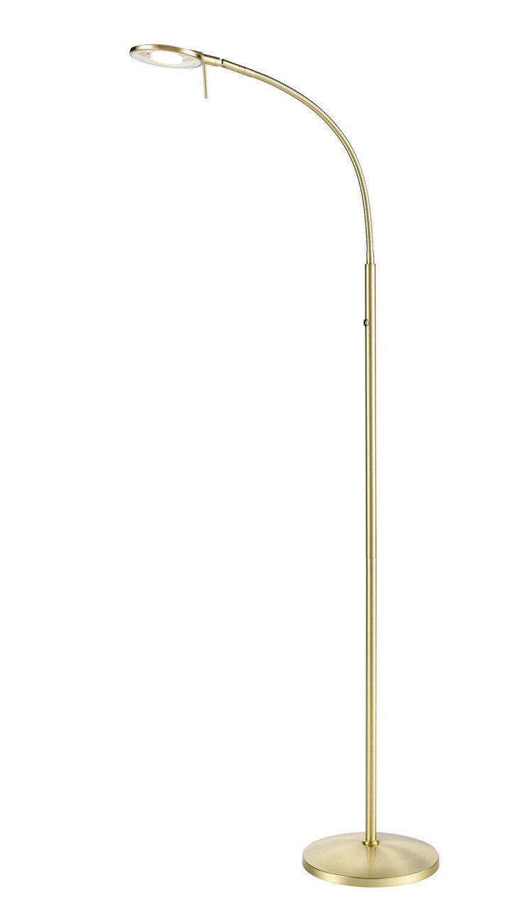 Arnsberg Dessau Flex Floor Lamp in Satin Nickel 425840108