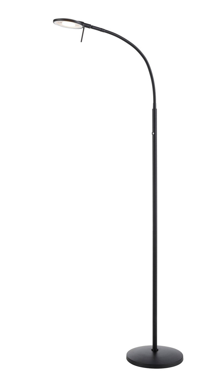 Arnsberg Dessau Flex Floor Lamp in Satin Nickel 425840135