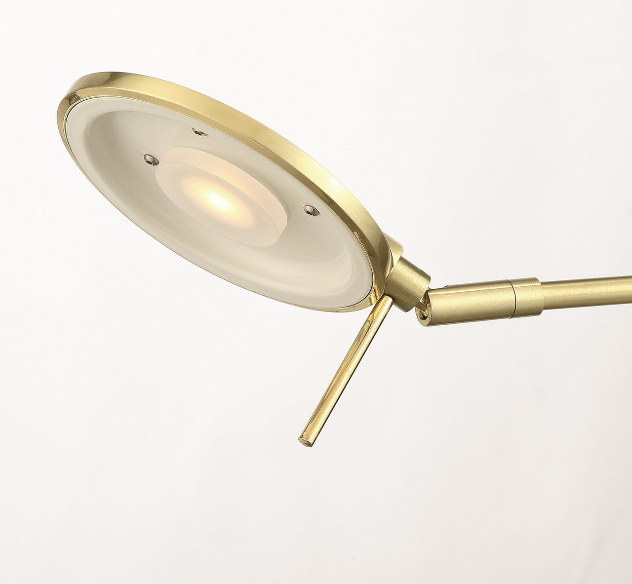 Arnsberg Dessau Turbo Floor Lamp in Satin Brass 425870108