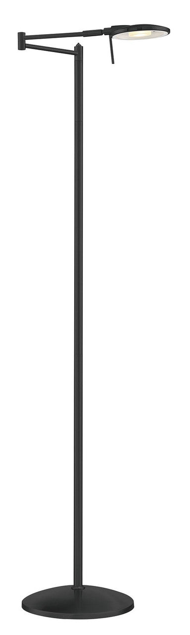 Arnsberg Dessau Turbo Floor Lamp in Museum Black 425870135