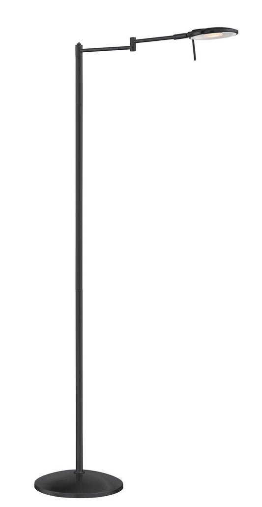 Arnsberg Dessau Turbo Floor Lamp in Museum Black 425870135