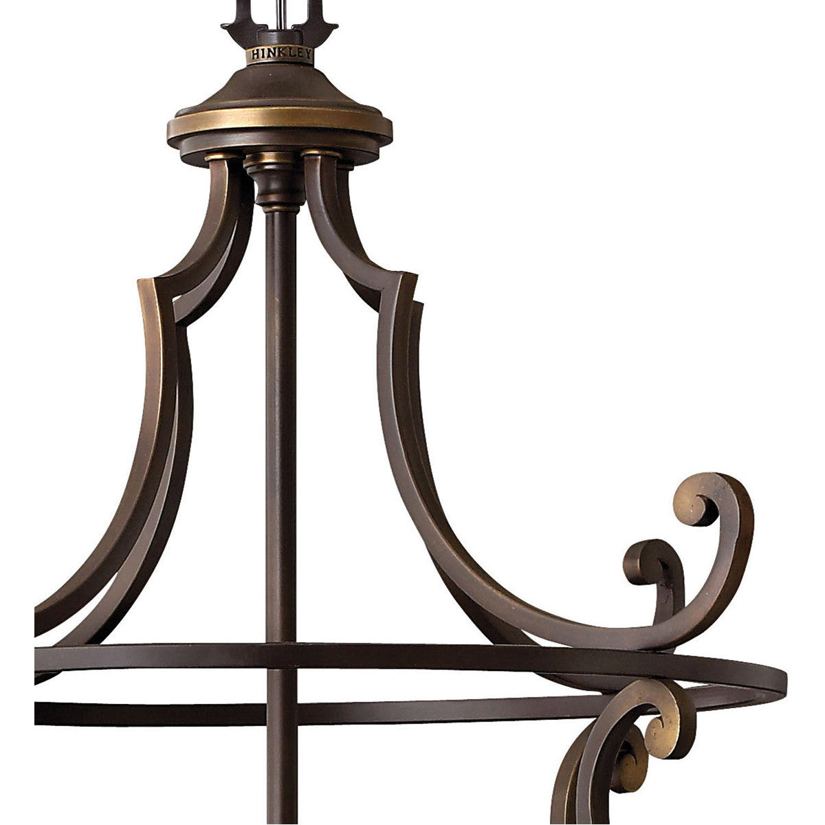 Hinkley Lighting Plymouth Medium Open Frame Two Tier Olde Bronze 4258OB