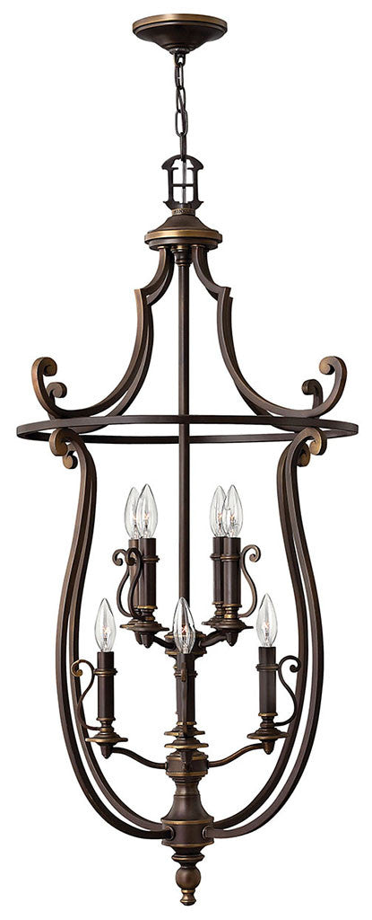 Hinkley Lighting Plymouth Medium Open Frame Two Tier Olde Bronze 4258OB