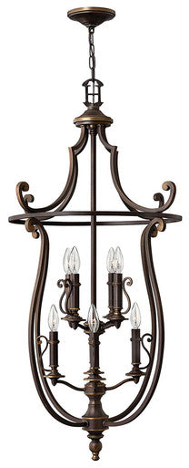 Hinkley Lighting Plymouth Medium Open Frame Two Tier Olde Bronze 4258OB