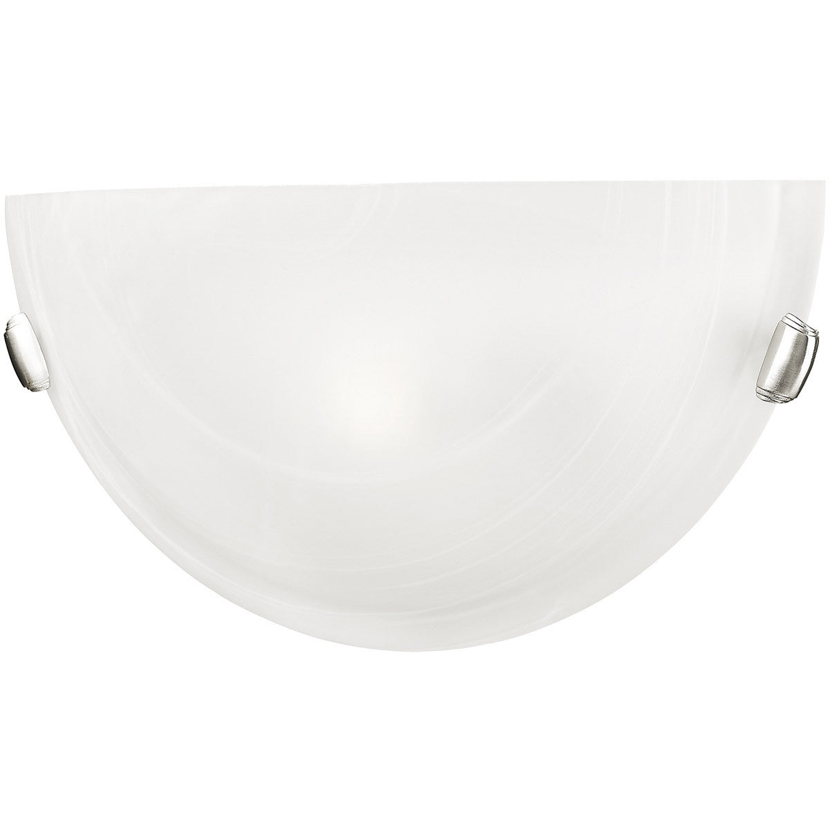 Livex Lighting Oasis Collection 1 Light Brushed Nickel Wall Sconce in Brushed Nickel 4271-91